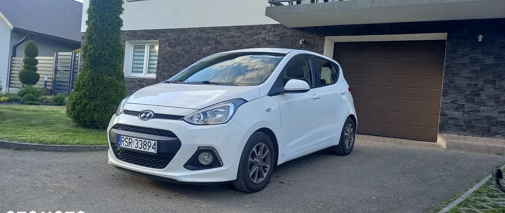 hyundai Hyundai i10 cena 29450 przebieg: 120000, rok produkcji 2015 z Strzyżów